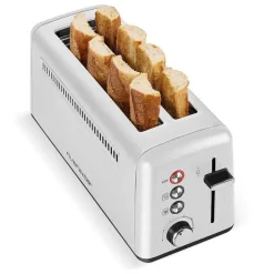 Store RETIF Grille Pain 2 Fentes Estra-Longues En Inox