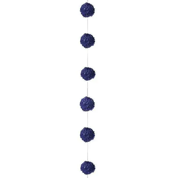 Discount RETIF Guirlande 6 Fleurs Papier De Soie 3,5 M Saphir - Par 6 Lots De 1
