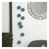 Discount RETIF Guirlande D Corative Piles 10 Led Boules En Coton Bleu 6Xl 165Cm