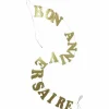 Best RETIF Guirlande Lettre Bon Anniversaire Or 1,20 M - Par 6 Lots De 1