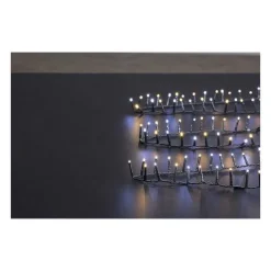 New RETIF Guirlande Lumineuse Ext Rieur 50M 2000 Led Blanc Froid & Chaud 8 Jeux De Lumi Re