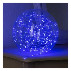 Store RETIF Guirlande Lumineuse Int Rieur 40 Microled Bleu Sur 3.90 M Tres