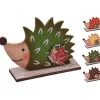 Best Sale RETIF Herisson En Bois Poser L11Xh8Cm 4 Assortis