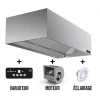 Cheap RETIF Hotte Cubique Dynamique 950Mm Eclairage Filtre + Robinet Vidange