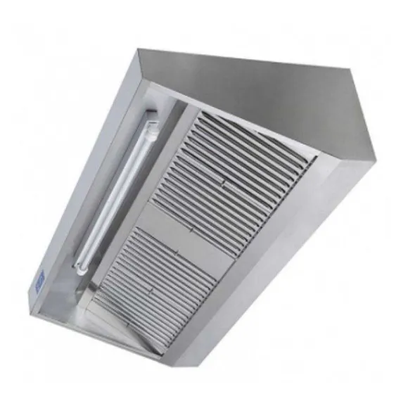 Best Sale RETIF Hotte Murale Inox Aisi 430 De L 2000Mm Bizeaut Avec Moteur Et Filtres