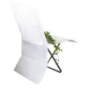 Fashion RETIF Housse De Chaise En Intiss Blanc Paquet De 24