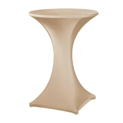 Store RETIF Housse Pour Table Haute ''Galactica'' Cr Me, Table Haute De Diam. Max 850 Mm