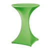 Shop RETIF Housse Pour Table Haute ''Galactica'' Vert Clair, Table Haute De Diam. Max 850Mm