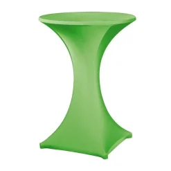 Shop RETIF Housse Pour Table Haute ''Galactica'' Vert Clair, Table Haute De Diam. Max 850Mm