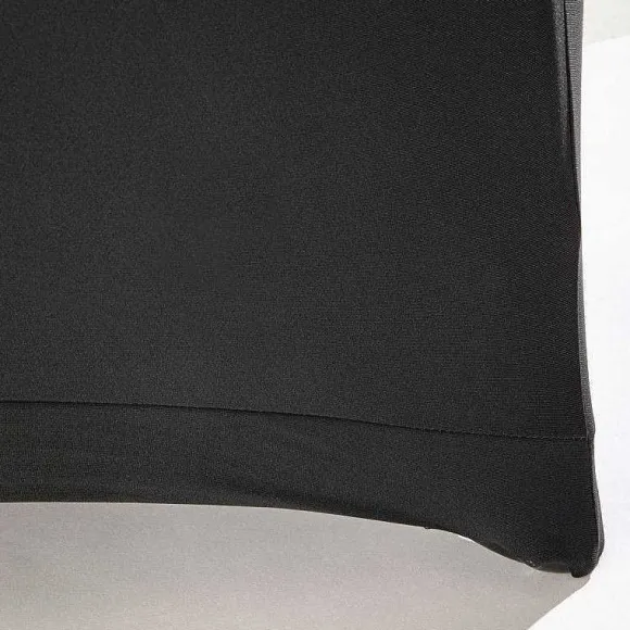 New RETIF Housse Stretch Table Noir Lasthanne