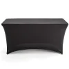 Clearance RETIF Housse Stretch Table Rect Noir 180 X 76 X 90 Cm