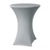 Cheap RETIF Housse Table Haute ''Samba'' Avec Habillage Plateau Pour 800 - 850 Mm Gris