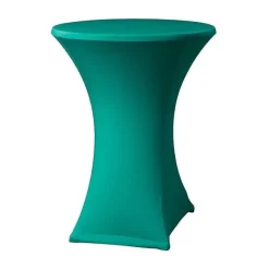 Shop RETIF Housse Table Haute ''Samba'' Avec Habillage Plateau Pour 700 Mm Vert