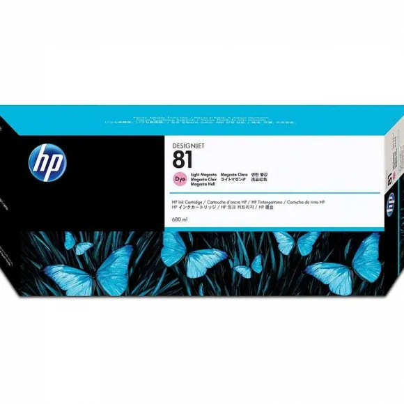 Online RETIF Hp Cartouche Jet D'Encre D'Origine N°81 680 Ml Magenta Clair