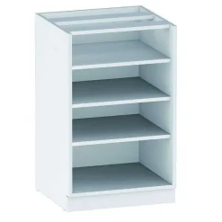 Clearance RETIF Kit 3 Tablettes Pour Caisson Administratif De Base - Blanc