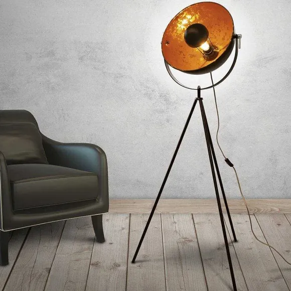 Cheap RETIF Lampadaire Cin Ma Feuille D'Or D40 X 180 Cm