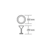 Discount RETIF Lave Verre Professionnel 400X400Mm