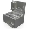Sale RETIF Lave-Mains Mural Avec Commande Genou Et Distributeur De Savon 9029B