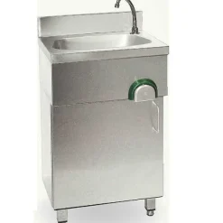 New RETIF Lave-Mains Poser Avec Col De Cygne Bouton Poussoir Et Porte Battante