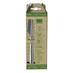 Best Sale RETIF Leaves Bo Te 40 Couteaux Recyclables,