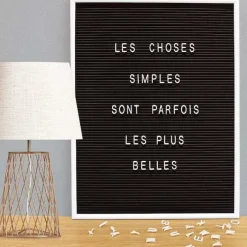 Best Sale RETIF Letter Board 40X50Cm Plastique 166 Lettres - 2 Mod Les Possibles