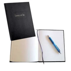 Hot RETIF Livre D'Or Noir 220 X 150 Mm 148 Pages
