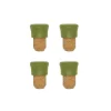 Cheap RETIF Lot De 4 Bouchons En Li Ge Fackelmann Gamme Z Ro
