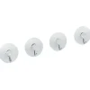 Store RETIF Lot De 4 Crochets Ventouse Tecno