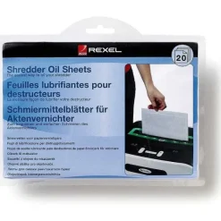 Flash Sale RETIF Lot De 20 Feuilles Pr Lubrifi Es Pour Destructeurs