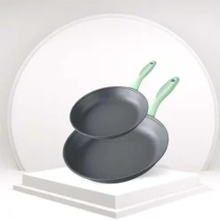 Clearance RETIF Lot De 2 Po Les Frire De 24Cm Et 28Cm En Aluminium Recycl Fackelmann