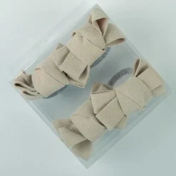 Best RETIF Lot De 4 Ronds De Serviettes Ruban