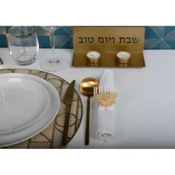 Flash Sale RETIF Lot De 4 Ronds De Serviettes Menorah