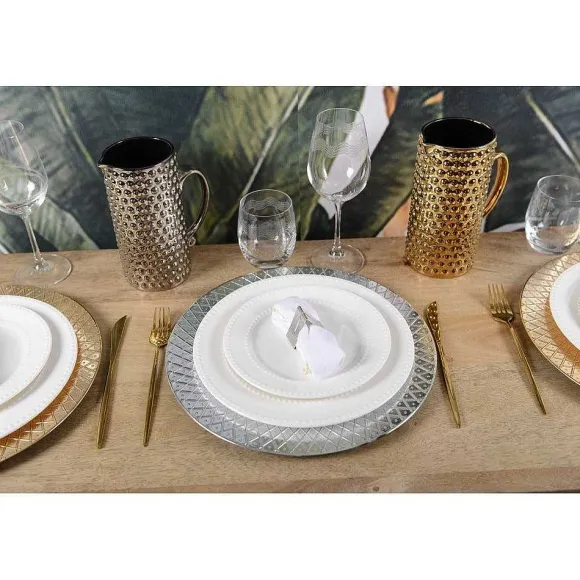 Clearance RETIF Lot De 4 Ronds De Serviette Triangle Martele Argent