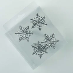 Best Sale RETIF Lot De 4 Ronds De Serviettes Flocon Argent