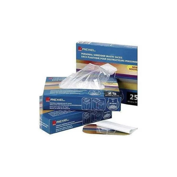 Hot RETIF Lot De 100 Sacs Poubelles Plastiques 115 Litres Pour Destructeurs