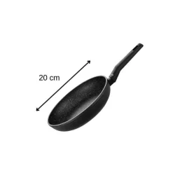 Cheap RETIF Lot De Po Le Frire En Aluminium Et Couvercle 20Cm Elo Granit Solution