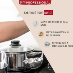 Best RETIF Louche De Cuisine Inox 39Cm Fm Professional Divers
