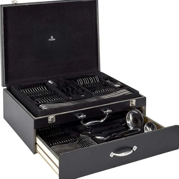 Sale RETIF M Nag Re 84 Pi Ces En Inox Coffret En Bois Avec Tiroir