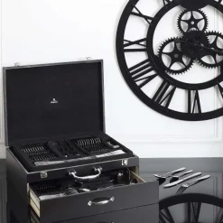 Sale RETIF M Nag Re 84 Pi Ces En Inox Coffret En Bois Avec Tiroir
