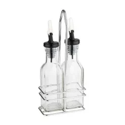 Fashion RETIF M Nag Re De Table Huile & Vinaigre Verre/Inox 0,12 L
