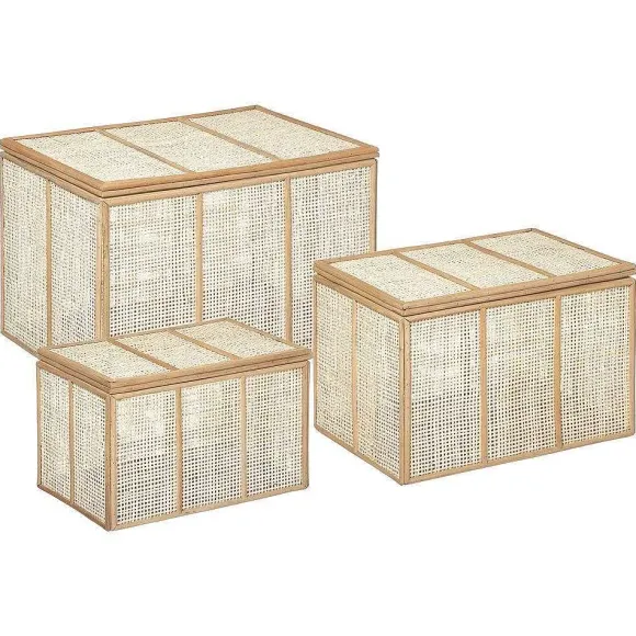 Sale RETIF Malles En Rotin 3 Dimensions - Par 3
