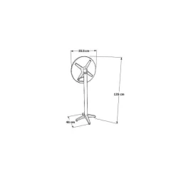 Best Sale RETIF Mange Debout Alicante Aluminium Plateau Rond Vert Jonc