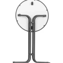 New RETIF Mange Debout Table Pliable Pliant 70Cm Gris