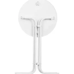 Shop RETIF Mange Debout Table Pliable Pliant 80Cm Blanc