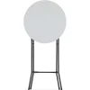 Shop RETIF Mange-Debout Hdpe Rond Blanc Rekkem 60X110 Cm