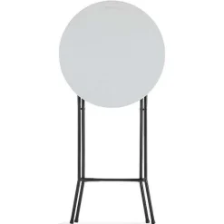 Shop RETIF Mange-Debout Hdpe Rond Blanc Rekkem 60X110 Cm