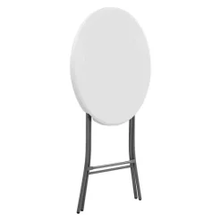 Online RETIF Mange-Debout Pliant 110Cm Table De Bistrot Ronde Pliante Pliable (Plateau :