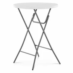 Online RETIF Mange-Debout Pliant 110Cm Table De Bistrot Ronde Pliante Pliable (Plateau :