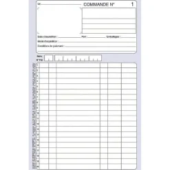 Shop RETIF Manifold Commandes Autocopiant Format A5 50 Tripli Par Lot De 3