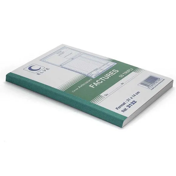 Store RETIF Manifold Factures Autocopiant Format A5 50 Tripli Par 2